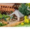 Modélisme HO : Cabane à barbecue - Faller