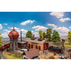 Modélisme HO : Coffret Petit dépôt ferroviaire - Faller