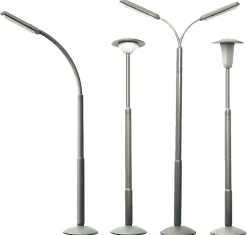 Modélisme HO : Eclairage : Kit de lampadaires - Faller