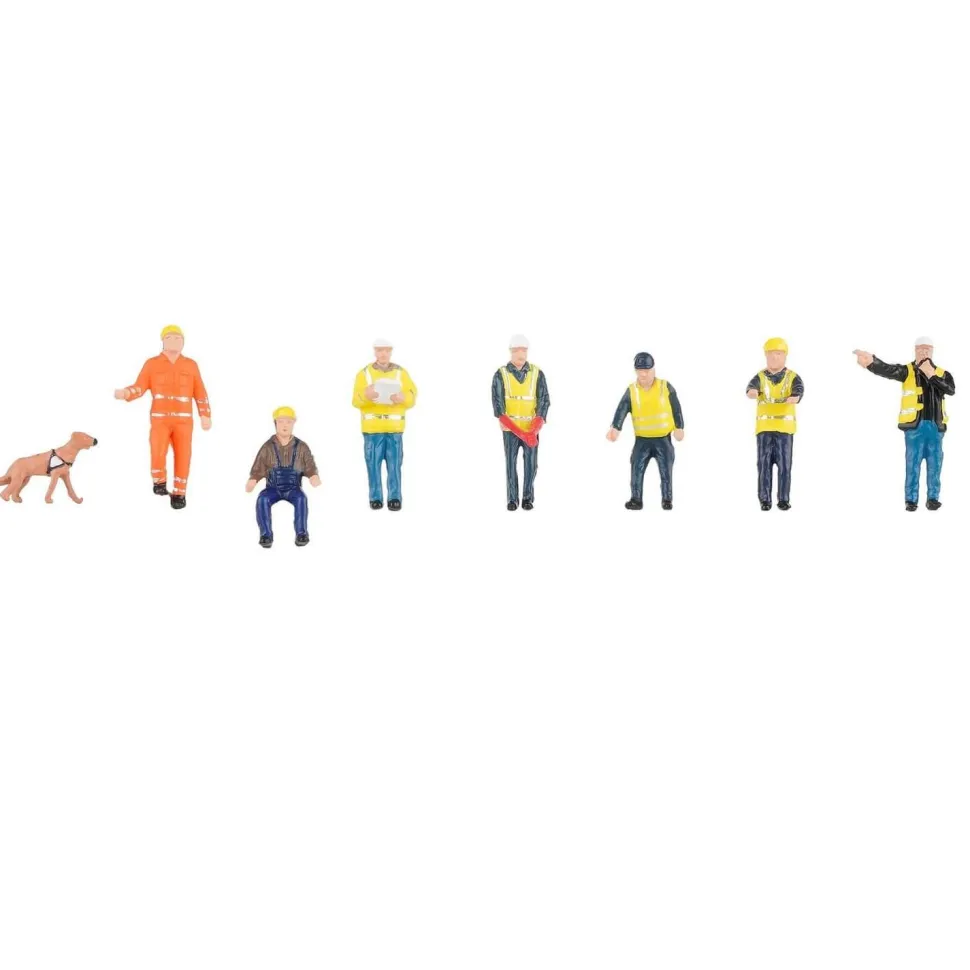 Modélisme HO : Figurines : Au port à conteneurs - Faller