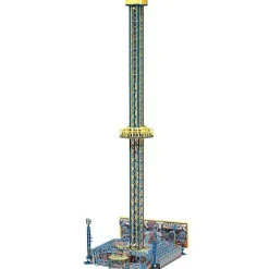 Modélisme HO : Fête foraine : Manège Power Tower - Faller