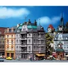 Modélisme HO : Immeuble urbain d'extrémité 88 rue Goethe - Faller