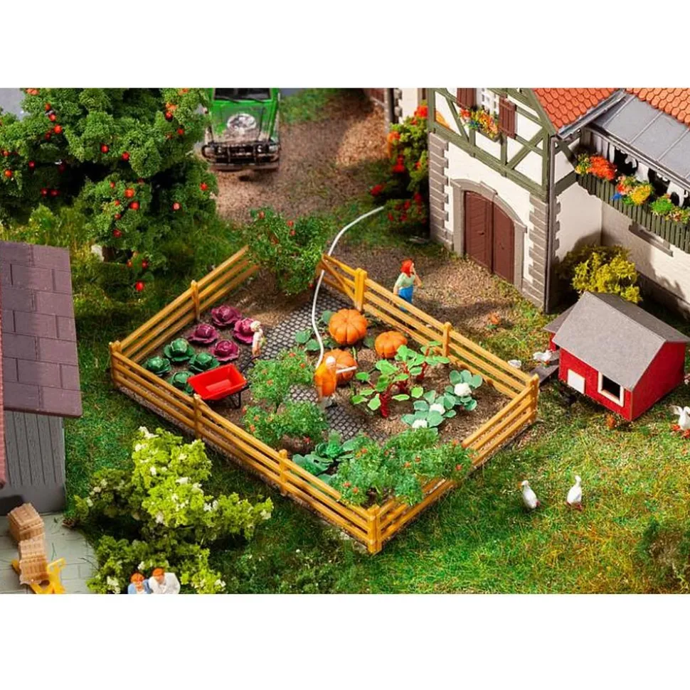 Modélisme HO : Jardin potager - Faller