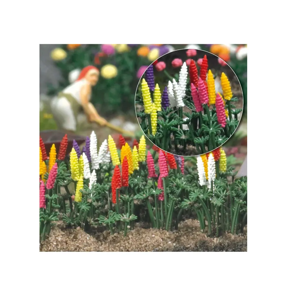 Modélisme HO : Lupins pour jardin - Busch