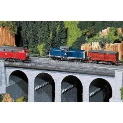 Modélisme HO : Partie supérieure de viaduc - Faller