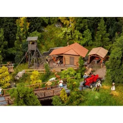 Modélisme HO : Pavillon de chasse mirador - Faller