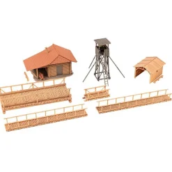 Modélisme HO : Pavillon de chasse mirador - Faller