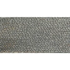 Modélisme HO : Plaque de mur : Pierre naturelle - Faller