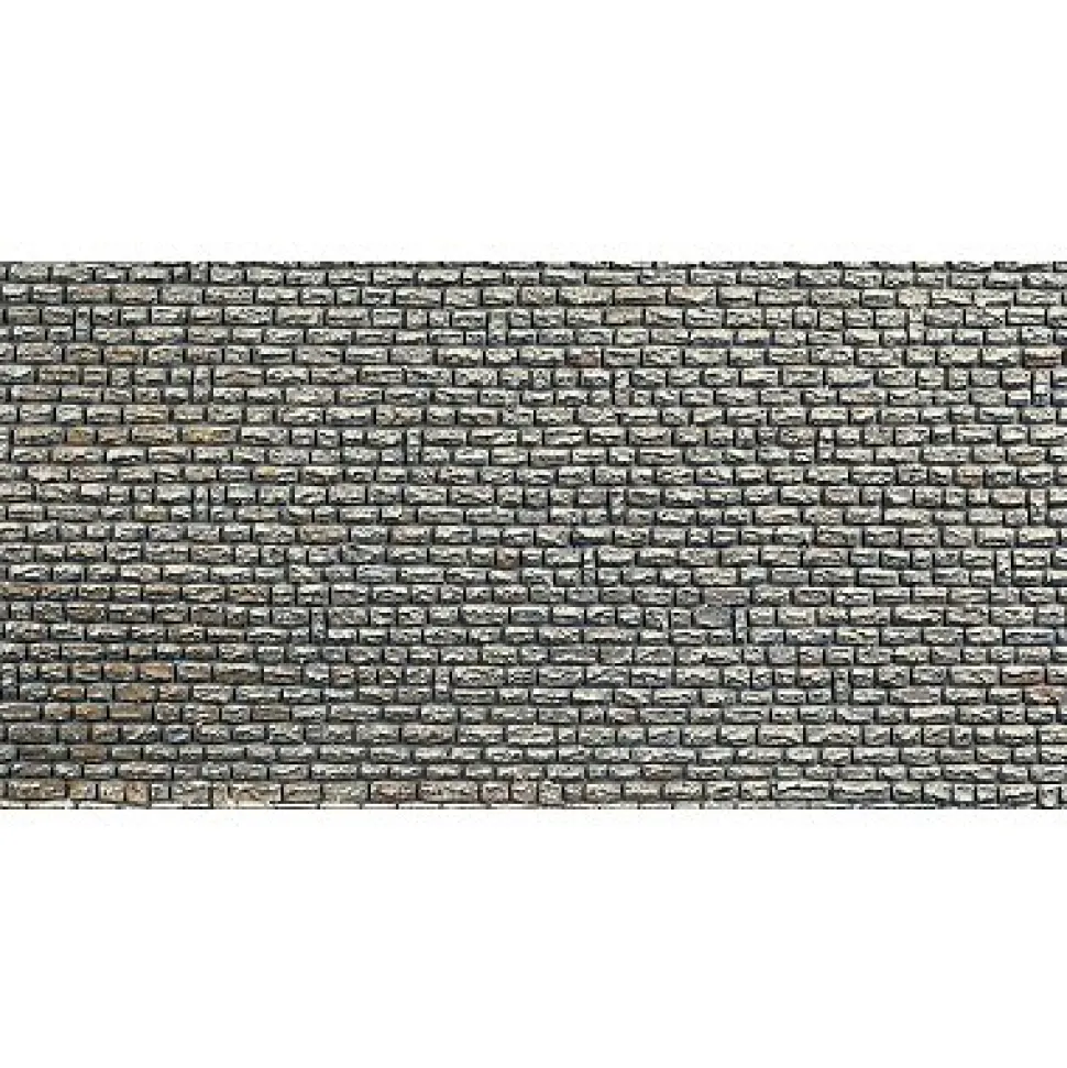 Modélisme HO : Plaque de mur : Pierre naturelle - Faller