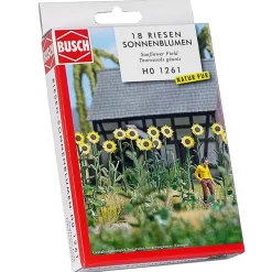 Modélisme HO : Tournesols Géants - Busch