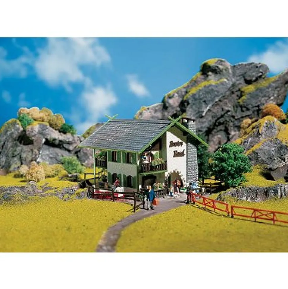 Modélisme HO : Auberge de montagne Rosel - Faller