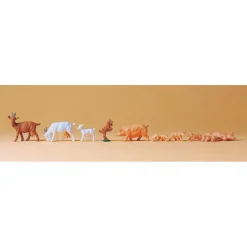 Modélisme HO Figurines : Chèvres Et Porcs - Preiser