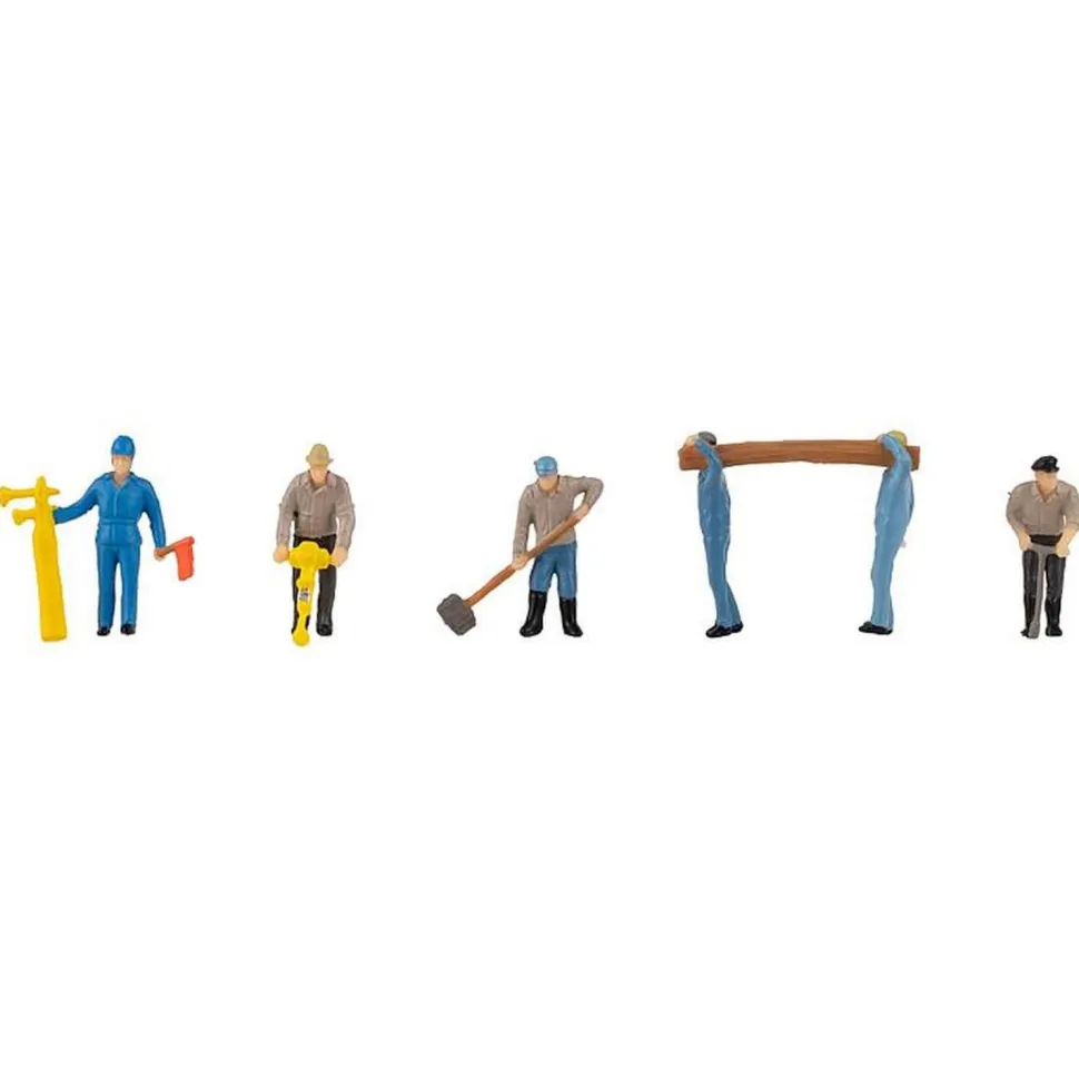 Modélisme HO figurines : Poseurs de voie - Faller