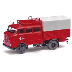Modélisme HO véhicule : Camion IFA W50 Usine - Busch