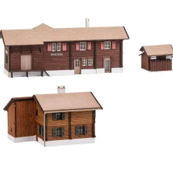 Modélisme N : Coffret gare de Stugl-Stuls - Faller