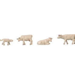 Modélisme N : Lot de figurines avec minibruitage : vaches - Faller