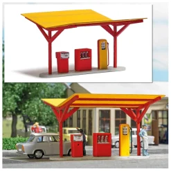 Modélisme TT : Station-service Minol - Busch