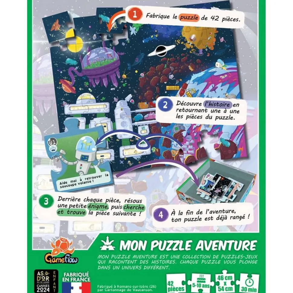 MON PUZZLE AVENTURE : PHOBOS - 42 pièces - Blackrock