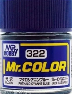 Mr Hobby -Gunze Mr. Color (10 ml) Phthalo Cyanne Blue - Mr Hobby - Gunze