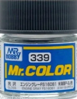 Mr Hobby -Gunze Mr. Color (10 ml) Engine Gray FS16081 - Mr Hobby - Gunze