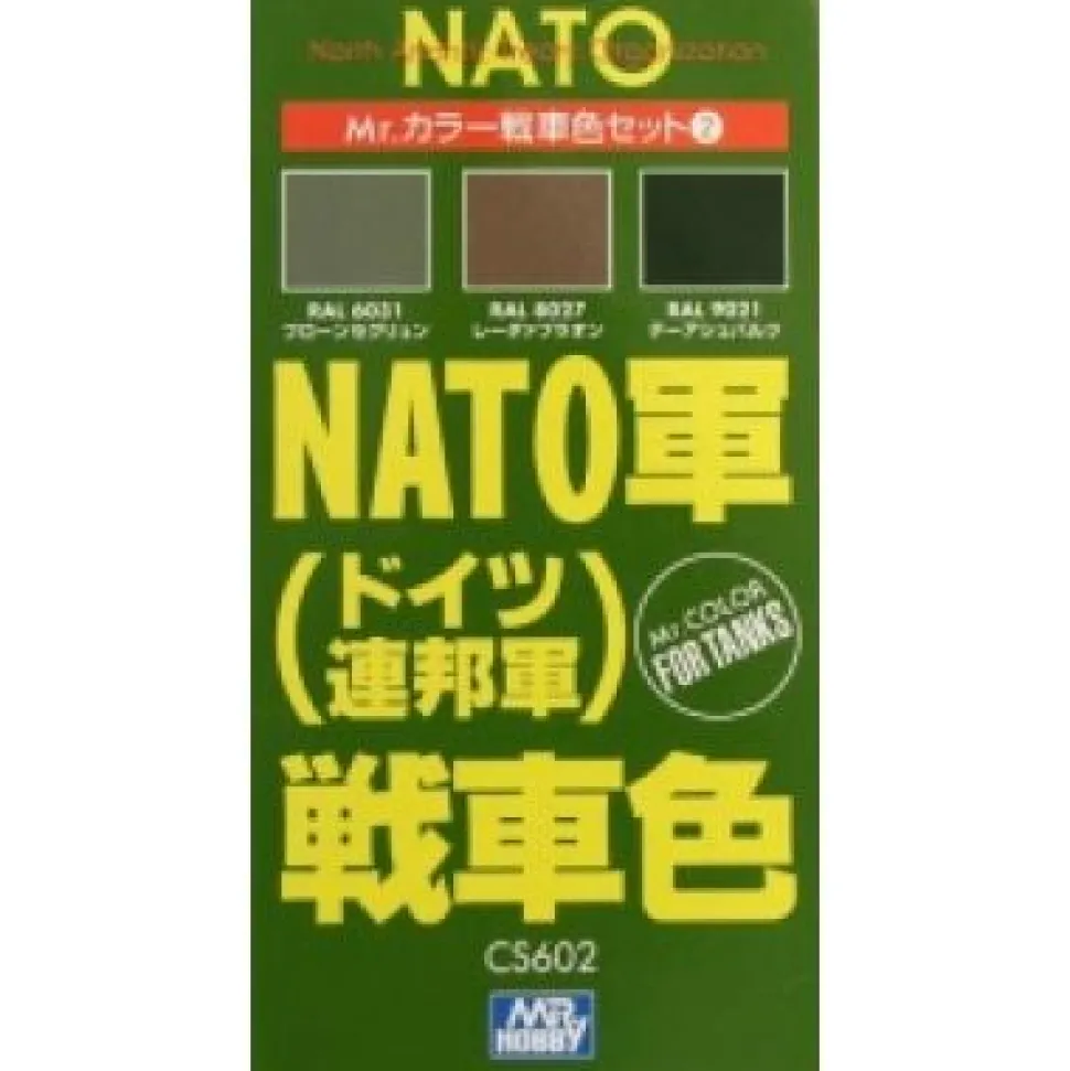 Mr.Hobby CS-602 CS602 Tank Colors for NATO 3x18ml - Mr Hobby - Gunze