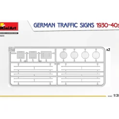 Panneaux de signalisation allemands 1930-40 – 1:35 - Mini Art
