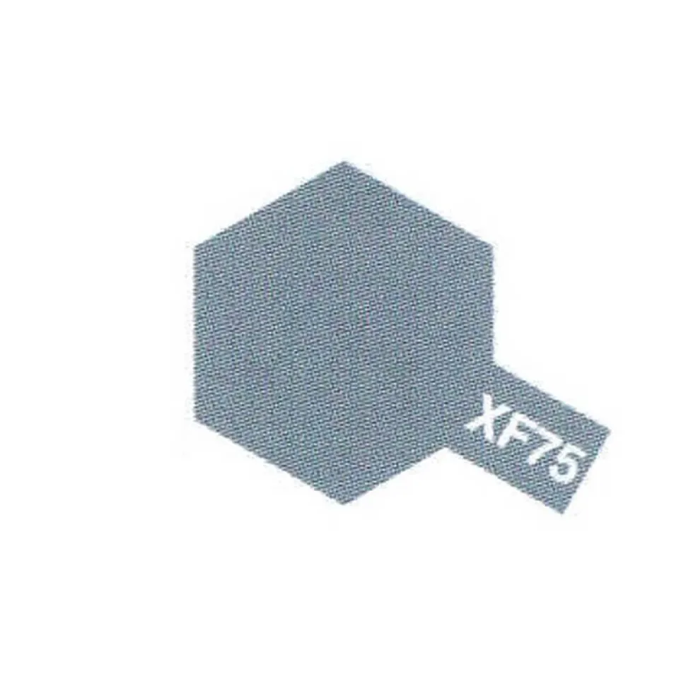 Peinture acrylique pour maquette : Mini Xf75 Gris Japonais Kure mat 10ML - Tamiya