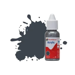 Peinture N°32 Gris foncé - Mat : Acrylique : 14 ml - Humbrol