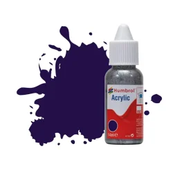 Peinture N°68 Violet - Brillant : Acrylique : 14 ml - Humbrol