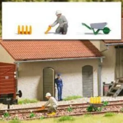 Personnage - Agent avec sabot de freinage - Busch