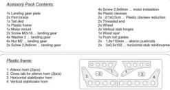 Pièces Edge 540T HotRed/CoolBlue RC-Factory - RC-Factory