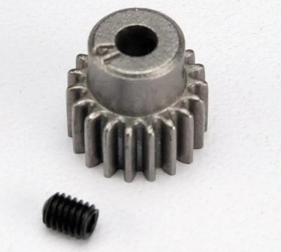 Pignon, 19T (48-pitch) / avec vis - Traxxas