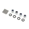Pinion Mounting Hardware (4) : 22X-4 - Losi - TLR