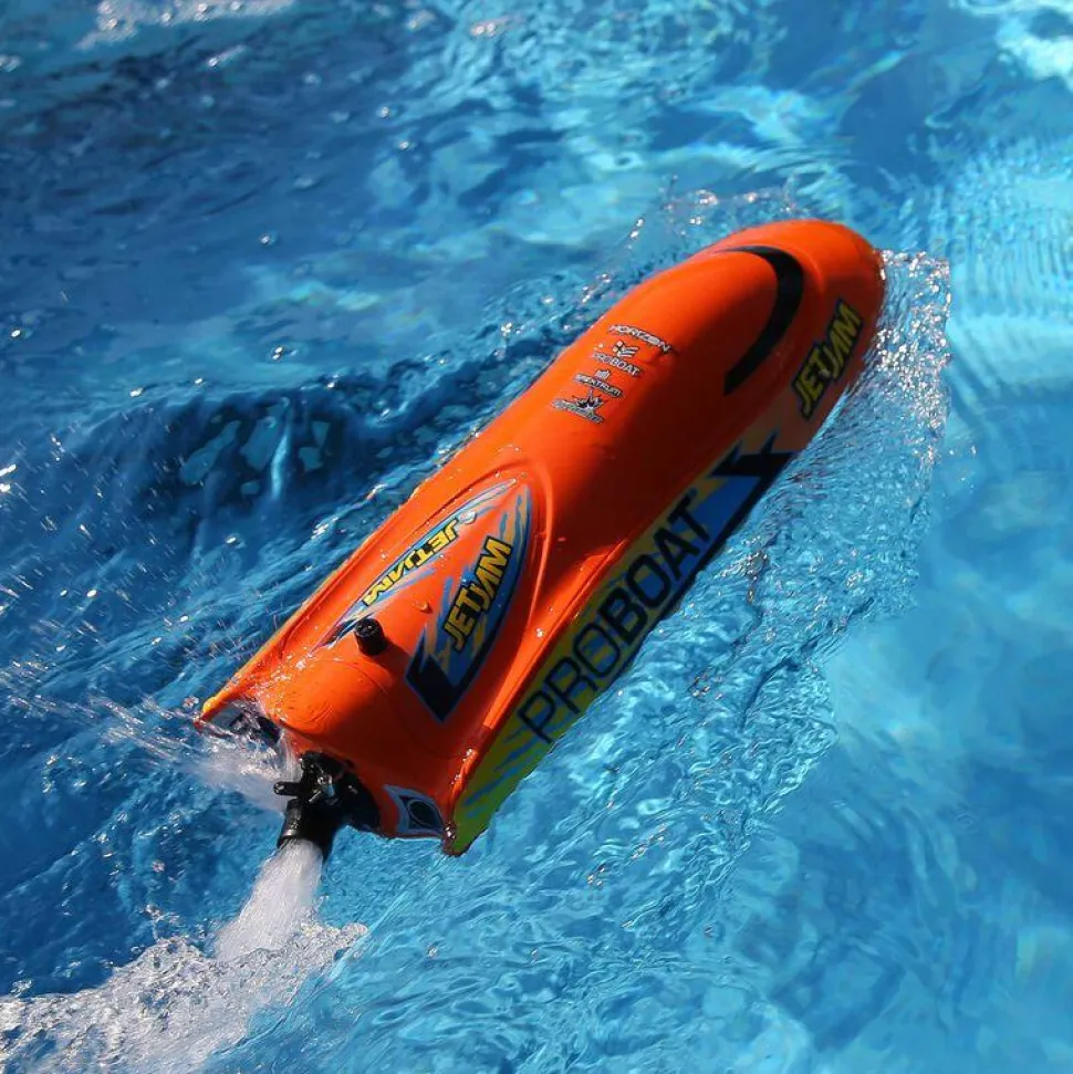 Proboat Jet Jam 12" Pool Racer Brushed Orange RTR - Proboat