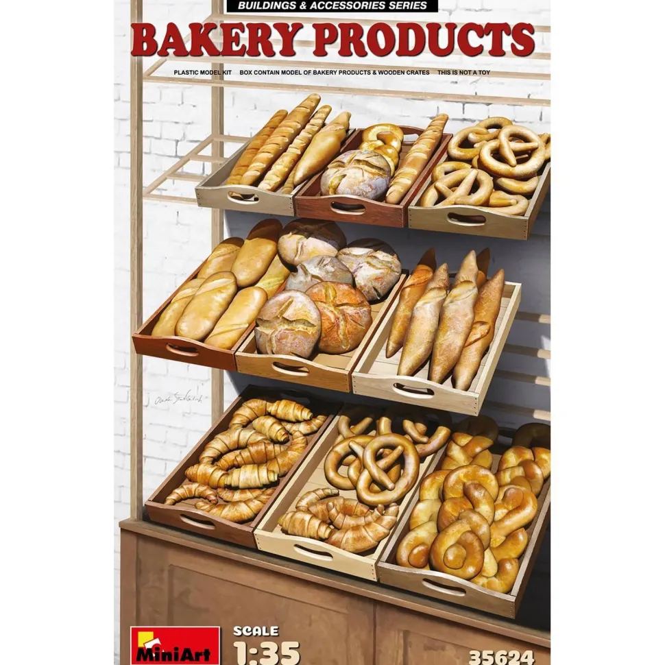 Produits de boulangerie – 1:35 - Mini Art