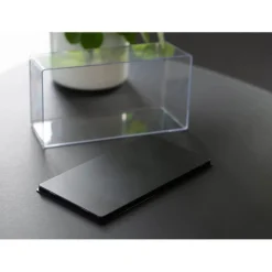 Présentoir vitrine pour maquette : acrylique 252 x 127 x 80 mm - Heller