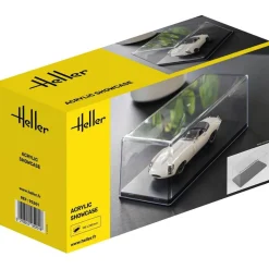 Présentoir vitrine pour maquette : acrylique 252 x 127 x 80 mm - Heller