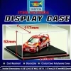 Présentoir vitrine pour maquette : Plastique 117 x 117 x 52 mm - Master Tools