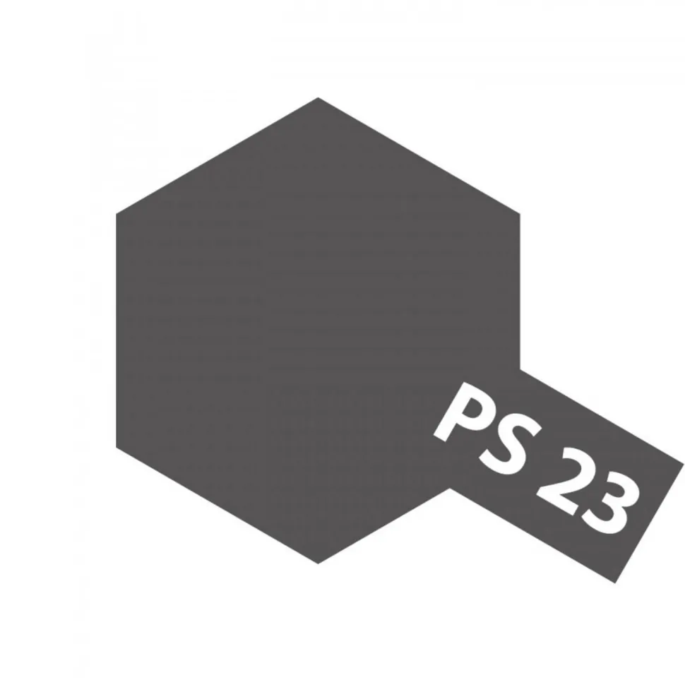 PS23 - Peinture en bombe 100 ml : gris métallisé - Tamiya