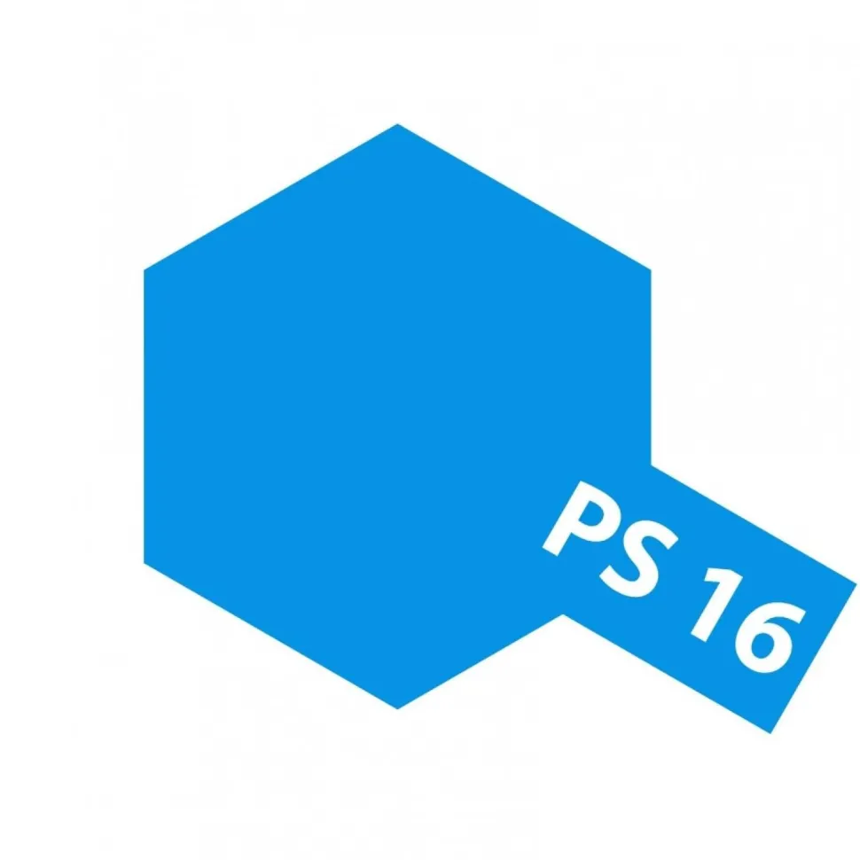PS16 - Peinture en bombe 100 ml : bleu métallisé - Tamiya