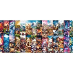 Puzzle 21 000 pièces : Chroniques de la Terre - De la Création au Futur - Trefl