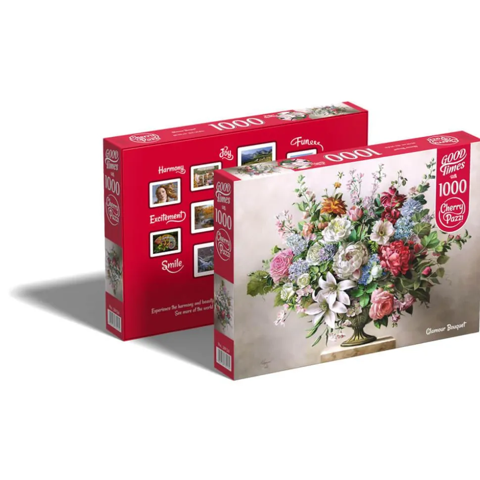 Puzzle 1000 pièces : Bouquet Glamour - CherryPazzi