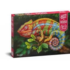 Puzzle 1000 pièces : Caméléon - CherryPazzi
