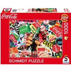 Puzzle 1000 pièces : Coca Cola is it ! - Schmidt