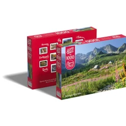 Puzzle 1000 pièces : Gąsienicowa hall dans les Tatras - CherryPazzi