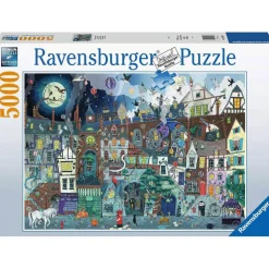 Puzzle 5000 pièces : La rue fantastique - Ravensburger