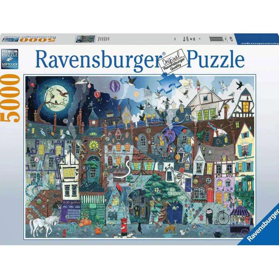 Puzzle 5000 pièces : La rue fantastique - Ravensburger