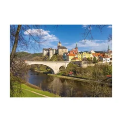 Puzzle 1000 pièces : Le CHÂTEAU DOKET - Dino