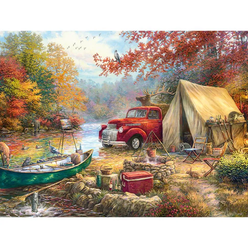 Puzzle 1000 pièces : Partage en plein air - CherryPazzi