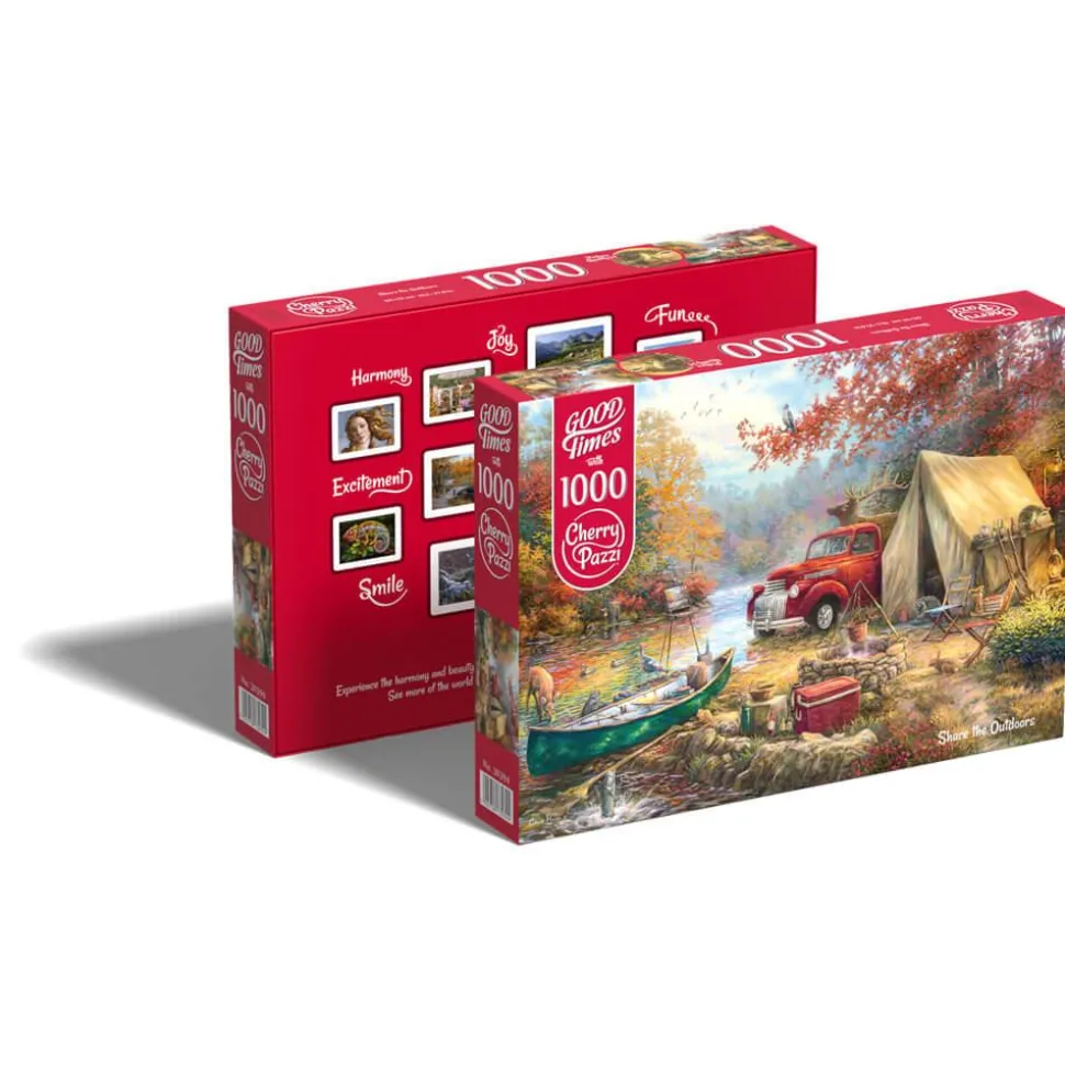 Puzzle 1000 pièces : Partage en plein air - CherryPazzi